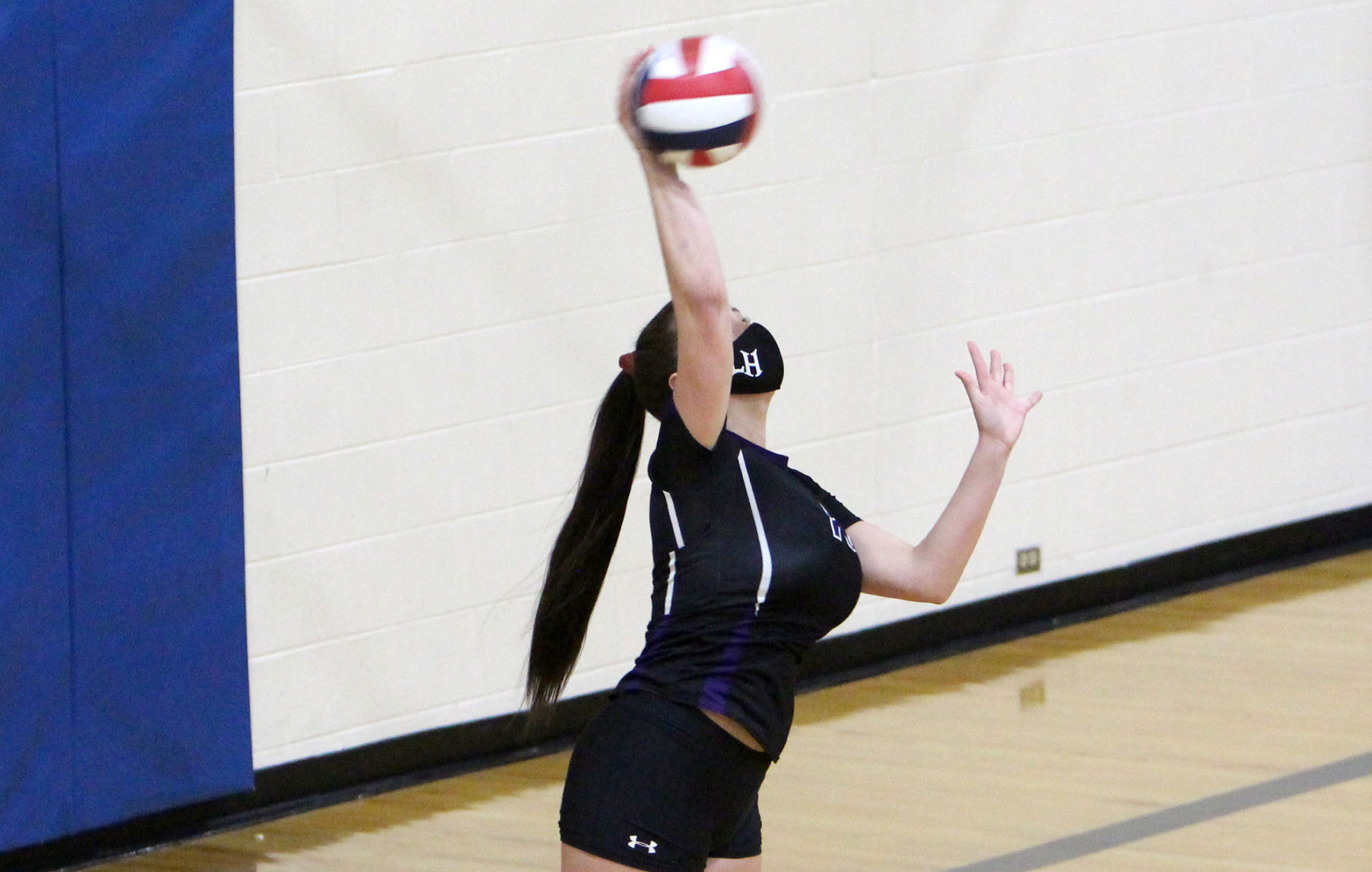 Lake Holcombe at Cornell volleyball 10-15-20